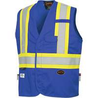 7730 Veste r&eacute;sistante aux arcs &eacute;lectriques FR-Tech, Petit, Bleu royal, 10 cal/cm² GTA Hardware Inc