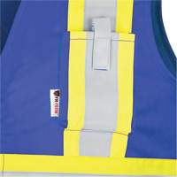 7730 Veste r&eacute;sistante aux arcs &eacute;lectriques FR-Tech, Petit, Bleu royal, 10 cal/cm² GTA Hardware Inc