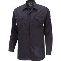 7742 Chemise de s&eacute;curit&eacute; ignifug&eacute;e FR-Tech, Petit, Bleu marin GTA Hardware Inc