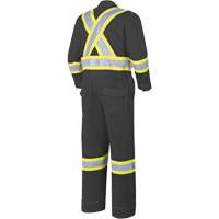 7702BKT FR-Tech&reg; Arc-Rated Coverall, Size 40 (Tall), Black, 10 cal/cm² GTA Hardware Inc