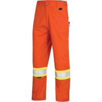 7763 Pantalon de s&eacute;curit&eacute; haute visibilit&eacute; r&eacute;sistant aux arcs &eacute;lectriques FR-Tech 88/12, 30, x 30, Orange haute visibilit&eacute;, 9,7 cal/cm² GTA Hardware Inc