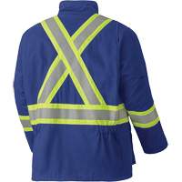 5523 Flame-Resistant Safety Parka, Small, Royal Blue, 58 cal/cm² GTA Hardware Inc