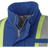 5523 Flame-Resistant Safety Parka, Small, Royal Blue, 58 cal/cm² GTA Hardware Inc