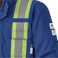 5523 Flame-Resistant Safety Parka, Small, Royal Blue, 58 cal/cm² GTA Hardware Inc