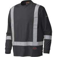 340SFA Chemise de s&eacute;curit&eacute; &agrave; manches longues ignifuge, Petit, Noir GTA Hardware Inc