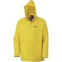 577J Veste imperm&eacute;able, Polyester/PVC, Petit, Jaune GTA Hardware Inc