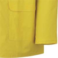 577J Veste imperm&eacute;able, Polyester/PVC, Petit, Jaune GTA Hardware Inc