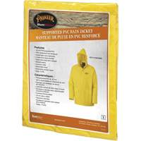 577J Veste imperm&eacute;able, Polyester/PVC, Petit, Jaune GTA Hardware Inc