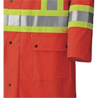 5896 Manteau long imperm&eacute;able et ignifuge, Petit, Orange haute visibilit&eacute; GTA Hardware Inc