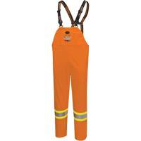 5882 Salopettes de s&eacute;curit&eacute; imperm&eacute;able ignifuge et contre les arcs, T-petit, Orange haute visibilit&eacute; GTA Hardware Inc