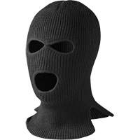 560-B 3-Hole Balaclava, Acrylic, Black GTA Hardware Inc