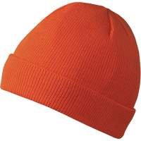 5564A Tuque doubl&eacute;e, Doublure en Acrylique, Taille unique, Orange haute visibilit&eacute; GTA Hardware Inc