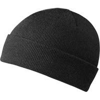5563A Tuque doubl&eacute;e, Doublure en Acrylique, Taille unique, Noir GTA Hardware Inc