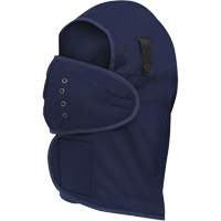 565N Doublure de casque de protection &agrave; col long, Doublure en Molleton, Taille unique, Bleu marin GTA Hardware Inc