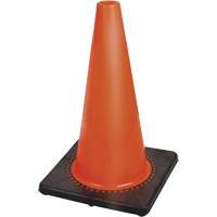 181P Premium Flexible Safety Cone, 18", Orange GTA Hardware Inc