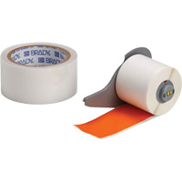 Ruban adh&eacute;sif polyvalent ToughStripe ultra-robuste avec pellicule de protection, Polyester, Orange, Largeur de 2" GTA Hardware Inc