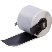 Multi-Purpose Label Tape, Vinyl, Black, 1.9" Width GTA Hardware Inc