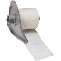 Harsh Environment Multi-Purpose Labels, Polyester, 1.5" L x 1" H, White GTA Hardware Inc