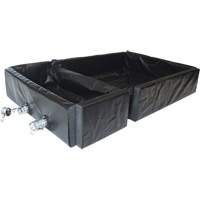 Ultra-Track Berm, 144 US gal. Capacity, 4' W x 6' L x 12" H, Foam Wall GTA Hardware Inc