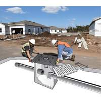 Bac de r&eacute;tention grande capacit&eacute; Ultra-Drain Guard, Huile & s&eacute;diments, 60" lo x 60" la GTA Hardware Inc