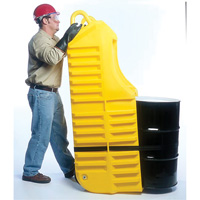 Chariot pour baril, 26,5'' lo x 26,5'' la x 5'' h, Cap. de d&eacute;versement 800 gal. US GTA Hardware Inc