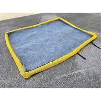 Small Ultra-Filter Pad, 0.8 US gal. Capacity, 2.5' W x 2' L x 3" H, Foam Wall GTA Hardware Inc