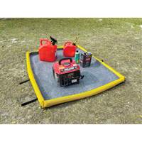 Small Ultra-Filter Pad, 0.8 US gal. Capacity, 2.5' W x 2' L x 3" H, Foam Wall GTA Hardware Inc