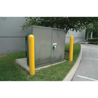 Ultra-Post Protector&reg;, 4" Dia. x 52" L, Yellow GTA Hardware Inc