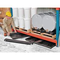 Ultra-Rack Containment Tray – plateau triple, 72" lo x 44" la x 2,8" h, Cap. de d&eacute;versement 24 gal. US GTA Hardware Inc
