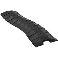 Medium Ultra-Sidewinder Cable Protection System avec capuchons, 33" x 9,8" x 1,4", 260 lb (0,13 tonnes) GTA Hardware Inc