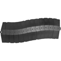 Medium Ultra-Sidewinder Cable Protection System avec capuchons, 33" x 9,8" x 1,4", 260 lb (0,13 tonnes) GTA Hardware Inc