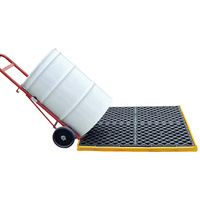 Ultra-Spill Deck flexible, 4 barils, Capacit&eacute; de d&eacute;versement 22 gal. US, 48" x 48" x 2,5" GTA Hardware Inc