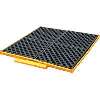 Ultra-Spill Deck flexible, &agrave; vessie, 4 barils, Capacit&eacute; de d&eacute;versement 110 gal. US, 51" x 48" x 5" GTA Hardware Inc