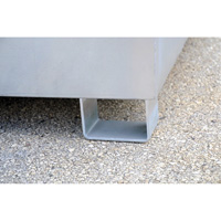 Ultra-Spill Pallet en acier, 4 barils, Capacit&eacute; de d&eacute;versement 68 gal. US, 49,1" x 47,1" x 10,9" GTA Hardware Inc