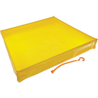 Flexible Ultra-Utility Tray&reg;, 30" L x 30" W x 4.8" H, 9.5 US gal. Spill Capacity GTA Hardware Inc