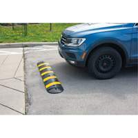 Speed Bump Kit, Rubber, 4' L x 11" W x 2" H GTA Hardware Inc
