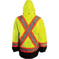 7-in-1 Jacket, Polyester, High Visibility Orange, Small GTA Hardware Inc