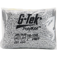 G-Tek&reg; Seamless Knit Cut-Resistant Gloves, Size X-Small, 13 Gauge, Polyurethane Coated, PolyKor&reg; Shell, ASTM ANSI Level A2/EN 388 Level B GTA Hardware Inc