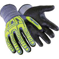 Gants r&eacute;sistants aux chocs Rig Lizard Thin Lizzie 2095, 2T-petit/5, Paume en PEHP, Poignet &eacute;lastique/Poignet en tricot GTA Hardware Inc