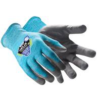 Helix&reg; 3055 Bamboo TwinFlex&reg; Cut-Resistant Gloves, Size 5/2X-Small, 18 Gauge, Nitrile Coated, HPPE/Polyamide Shell, ASTM ANSI Level A4 GTA Hardware Inc