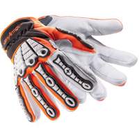 Gants r&eacute;sistants aux chocs Chrome SLT Oasis 4073, 6/T-petit, Paume en Ch&egrave;vre, Poignet Boucle et crochet GTA Hardware Inc