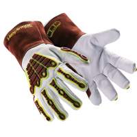 HeatArmor&reg; 5055 Welding Gloves, Grain Goatskin, Size Small/7 GTA Hardware Inc