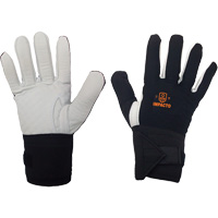 Left-Hand Anti-Impact Glove, 7/Small, Grain Leather Palm, Elastic Cuff GTA Hardware Inc