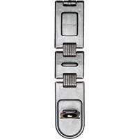 Double-Hinged Security Hasp, Silver GTA Hardware Inc