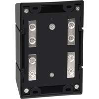 Barri&egrave;re murale magn&eacute;tique avec bande magn&eacute;tique, Plastique, Fixation magn&eacute;tique, 15', Ruban Noir et jaune GTA Hardware Inc