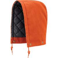 539 Capuchon pour parka, blouson aviateur ou combinaison de s&eacute;curit&eacute; matelass&eacute;e, Orange, Coton GTA Hardware Inc