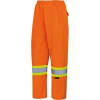 5586 450D Waterproof Safety Pants, Polyester/Polyurethane, 4X-Large, High Visibility Lime-Yellow GTA Hardware Inc