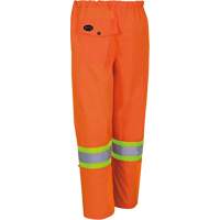5586 450D Waterproof Safety Pants, Polyester/Polyurethane, 4X-Large, High Visibility Lime-Yellow GTA Hardware Inc