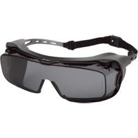 Cappture Plus Safety Goggles, Grey Lens, Anti-Fog, Closed Vent GTA Hardware Inc