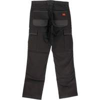 Pantalon de travail WP100, Coton/Spandex, Noir, Taille 0, Entrejambe 30 GTA Hardware Inc